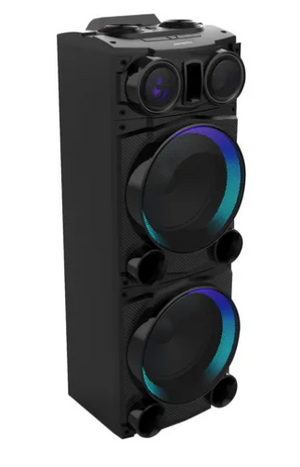 Bocina Doble 2500w Rms Awpoc10l Aiwa Color Negro
