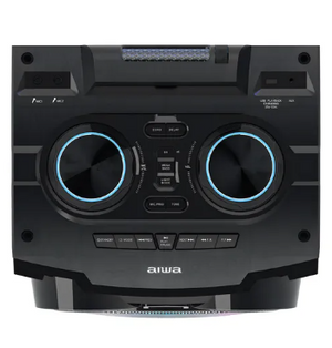 Bocina Doble 2500w Rms Awpoc10l Aiwa Color Negro