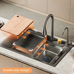 Fregadero Grande de Cocina en Acero Inoxidable Logrado