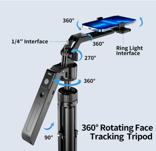 Trípode de Seguimiento Facial Automático 70.9
