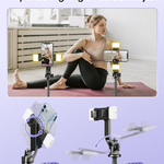 Trípode 53’’ Selfie Stick con Luz – ACKIMA