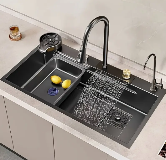 Fregadero Grande de Cocina en Acero Inoxidable Logrado