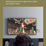 Tv Bluetooth Headphones Wireless Headphon with Mic USB Adaptor Headset Noise Canceling Stereo Foldable Bass for TV Earphone