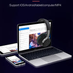Tv Bluetooth Headphones Wireless Headphon with Mic USB Adaptor Headset Noise Canceling Stereo Foldable Bass for TV Earphone