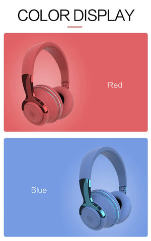Tv Bluetooth Headphones Wireless Headphon with Mic USB Adaptor Headset Noise Canceling Stereo Foldable Bass for TV Earphone