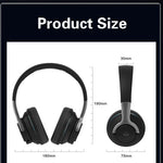 Tv Bluetooth Headphones Wireless Headphon with Mic USB Adaptor Headset Noise Canceling Stereo Foldable Bass for TV Earphone