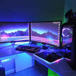 Tape Bluetooth USB LED Strip Light 5050 SMD 5V USB RGB Lights Flexible LED Lamp Tape Ribbon RGB Self-adhesive TV Desktop Diode