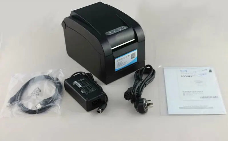 350BM Xprinter 3 INCH (80MM) Thermal Barcode Label printer Sticker Printer  QR Code Thermal printer Milk Tea Shop