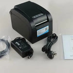 350BM Xprinter 3 INCH (80MM) Thermal Barcode Label printer Sticker Printer  QR Code Thermal printer Milk Tea Shop