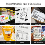 350BM Xprinter 3 INCH (80MM) Thermal Barcode Label printer Sticker Printer  QR Code Thermal printer Milk Tea Shop