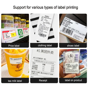 350BM Xprinter 3 INCH (80MM) Thermal Barcode Label printer Sticker Printer  QR Code Thermal printer Milk Tea Shop