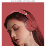 Tv Bluetooth Headphones Wireless Headphon with Mic USB Adaptor Headset Noise Canceling Stereo Foldable Bass for TV Earphone