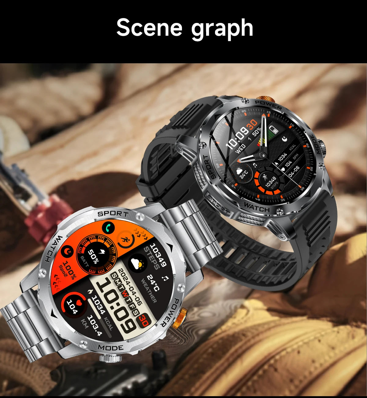 LIGE 1000 mAh Smart Watch 1.7 Inch Screen Bluetooth Call Voice Assistant Watch Sports Fitness IP68 Waterproof Smartwatch For Men