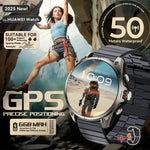 New For Huawei Ultra Hot sale GPS SmartWatch Men AMOLED HD Precise GPS Compass BT Call Health Monitor 5ATM Waterproof SWIM Watch