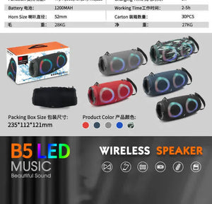 Carpbaba XTREME3R Portable Waterproof Power Bluetooth Speaker Wireless Subwoofer 360 Stereo Surround TWS FM Boom Box