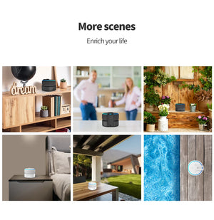 Fanxoo Echo Dot 3 rd Gen Power Battery Base Adapter For Alexa Speaker Docking Station Rechargeable Battery Power Bank Play 10H