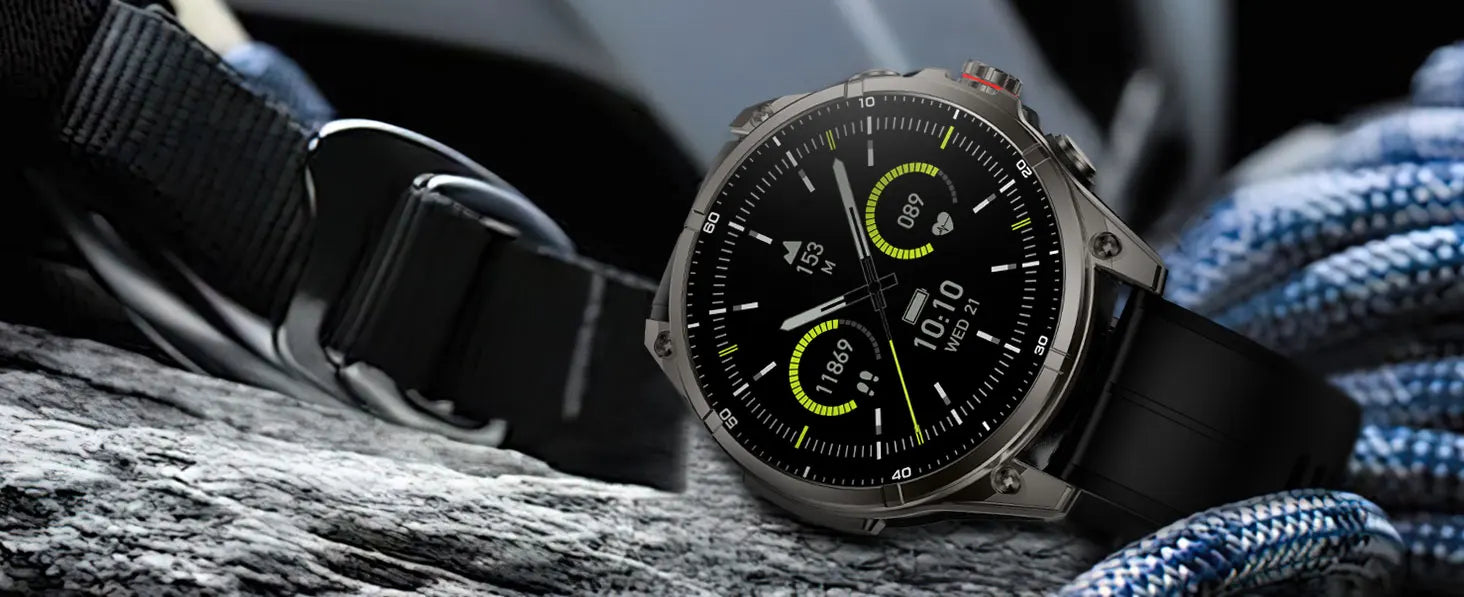 New For Huawei Ultra Hot sale GPS SmartWatch Men AMOLED HD Precise GPS Compass BT Call Health Monitor 5ATM Waterproof SWIM Watch