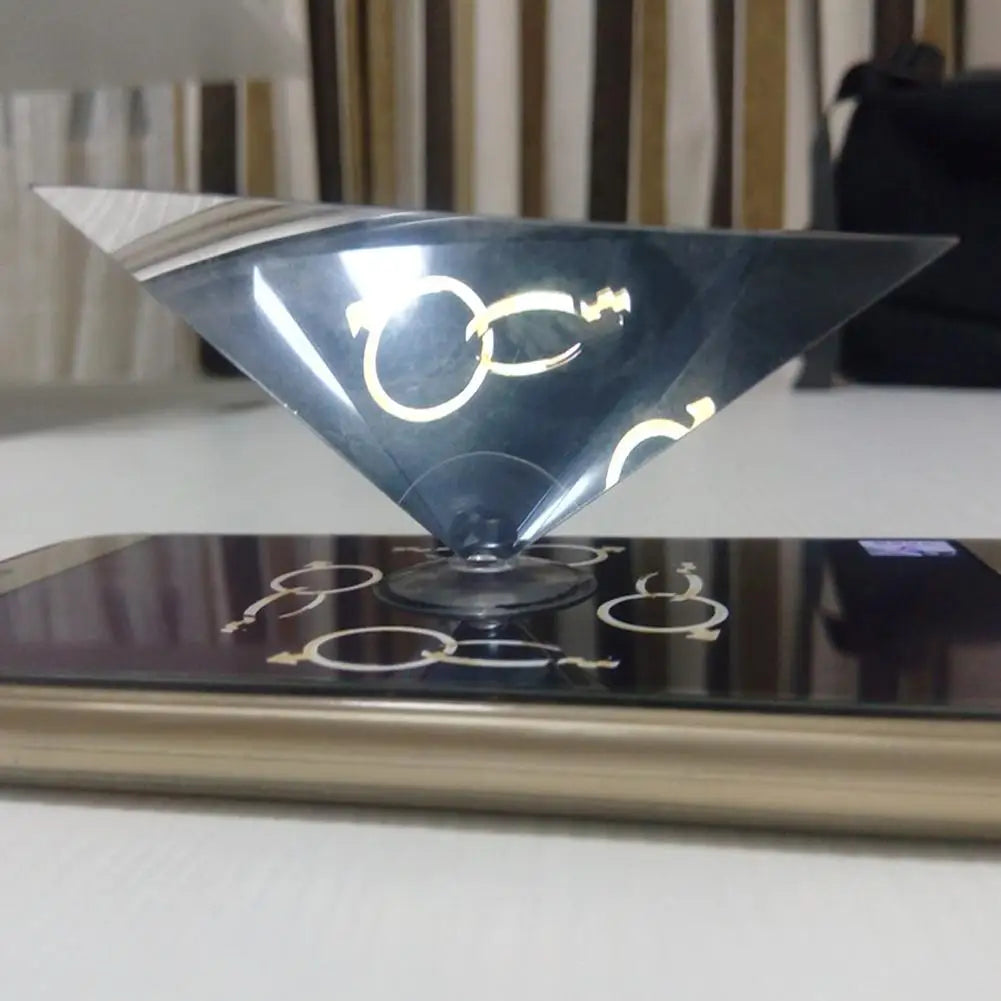 3D Holographic Projection DIY Science Experiment Technology Products Kids Phone 3D Hologram Display Projector Stand Tecnologia