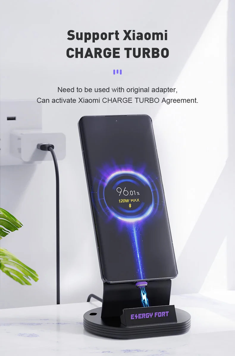 240W PD3.1 Magnetic Charging Dock for Xiaomi Redmi Huawei Samsung Super Quick Wireless Charger Stand Holder