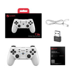GameSir T3s White Bluetooth Wireless Gamepad Switch Game Controller for Nintendo Switch Android Smartphone Apple iPhone and PC