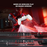 GameSir T3s White Bluetooth Wireless Gamepad Switch Game Controller for Nintendo Switch Android Smartphone Apple iPhone and PC