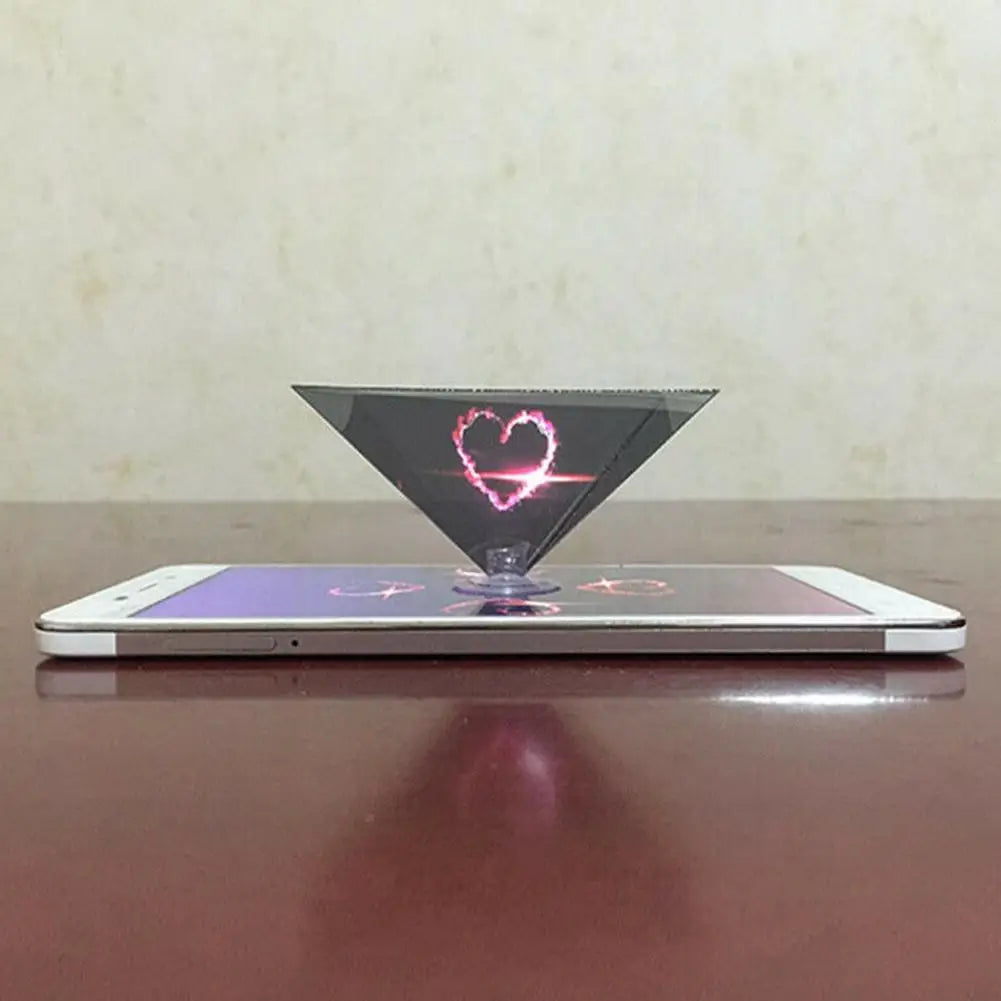 3D Holographic Projection DIY Science Experiment Technology Products Kids Phone 3D Hologram Display Projector Stand Tecnologia