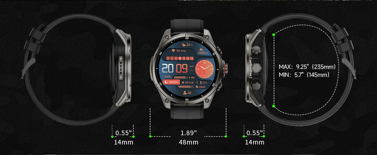 New For Huawei Ultra Hot sale GPS SmartWatch Men AMOLED HD Precise GPS Compass BT Call Health Monitor 5ATM Waterproof SWIM Watch