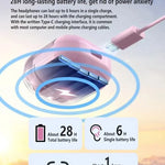 Original T2 Wireless Bluetooth Earphone Transparent HIFI Headphones LED Power Digital Display Stereo Sound Earphones for Xiaomi