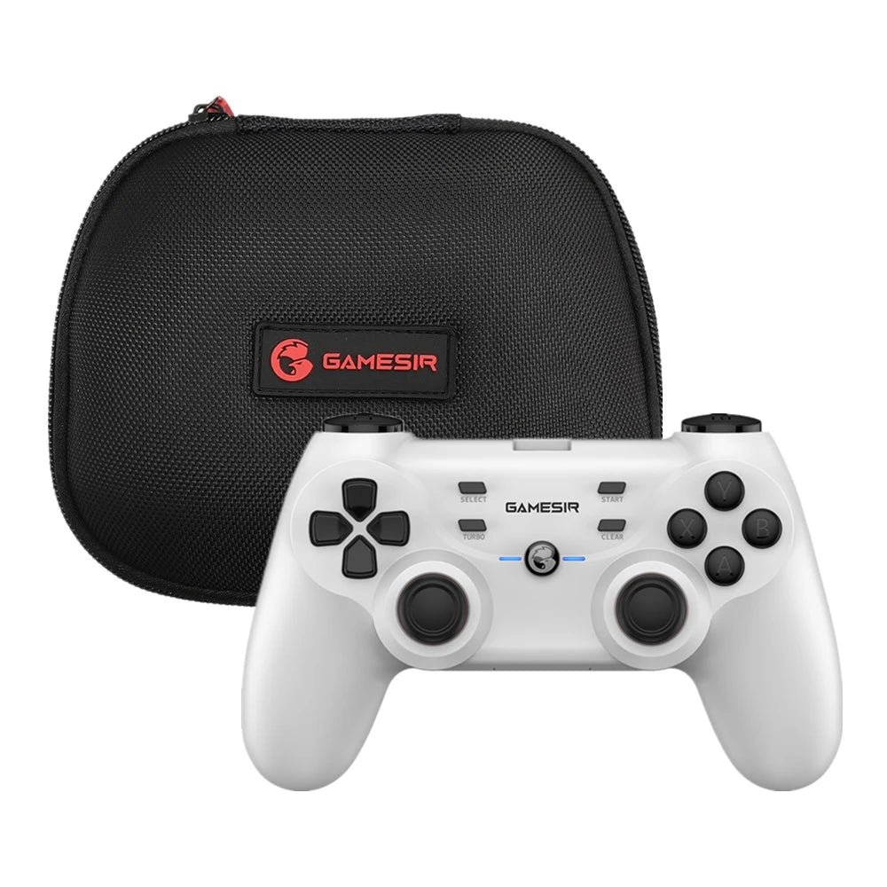 GameSir T3s White Bluetooth Wireless Gamepad Switch Game Controller for Nintendo Switch Android Smartphone Apple iPhone and PC