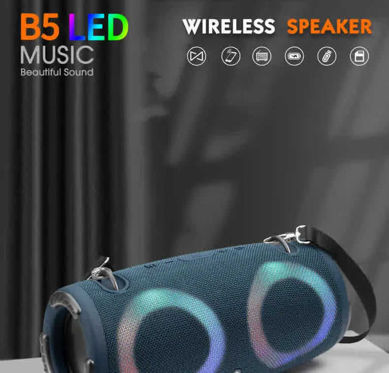 Carpbaba XTREME3R Portable Waterproof Power Bluetooth Speaker Wireless Subwoofer 360 Stereo Surround TWS FM Boom Box