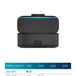 Fanxoo Echo Dot 3 rd Gen Power Battery Base Adapter For Alexa Speaker Docking Station Rechargeable Battery Power Bank Play 10H
