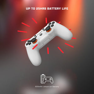 GameSir T3s White Bluetooth Wireless Gamepad Switch Game Controller for Nintendo Switch Android Smartphone Apple iPhone and PC