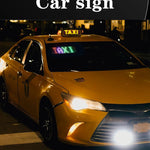 Car LED Matrix Pixel Panel DIY RGB Lighting Graffiti Scrolling Text Board Windshield Advertising Screen Bluetooth APP Control