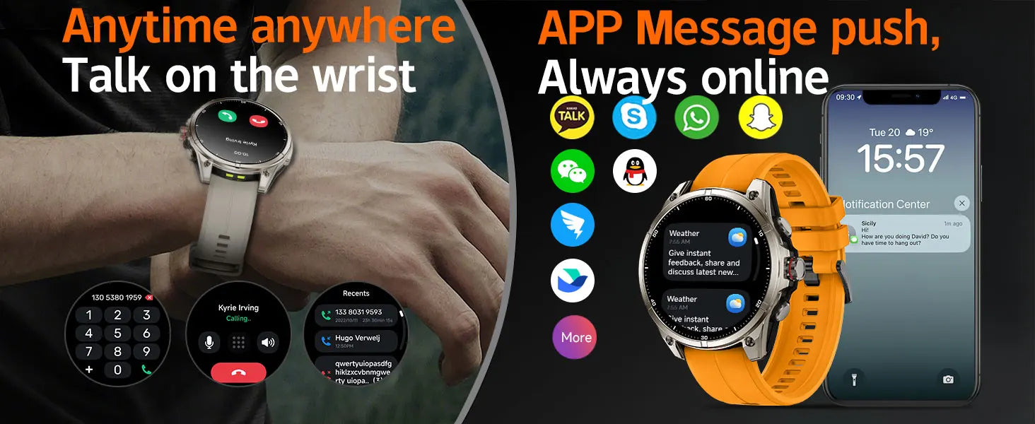 New For Huawei Ultra Hot sale GPS SmartWatch Men AMOLED HD Precise GPS Compass BT Call Health Monitor 5ATM Waterproof SWIM Watch