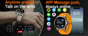 New For Huawei Ultra Hot sale GPS SmartWatch Men AMOLED HD Precise GPS Compass BT Call Health Monitor 5ATM Waterproof SWIM Watch