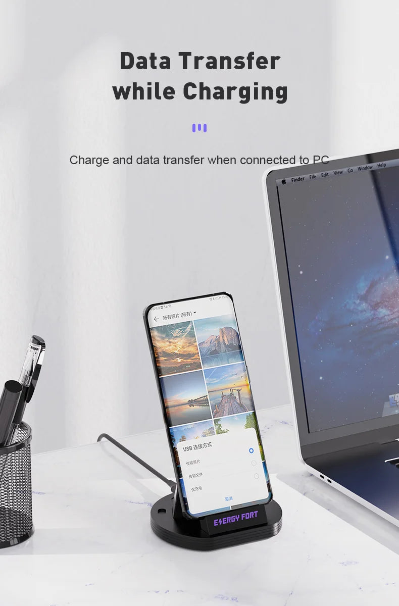240W PD3.1 Magnetic Charging Dock for Xiaomi Redmi Huawei Samsung Super Quick Wireless Charger Stand Holder