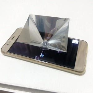 3D Holographic Projection DIY Science Experiment Technology Products Kids Phone 3D Hologram Display Projector Stand Tecnologia