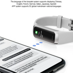 C60 Smart Bracelet Amoled Screen Heart Rate Blood Fitness Tracker SmartBand For Women Men Fashion Sport Smartwatch