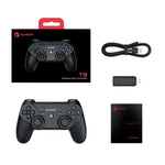 GameSir T3s White Bluetooth Wireless Gamepad Switch Game Controller for Nintendo Switch Android Smartphone Apple iPhone and PC