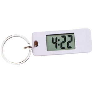 Electronic Clock Keychain Mini Electronic Neutral Student Elliptical Watch Digital Time Display Wall Clock Keychain  Led Clock