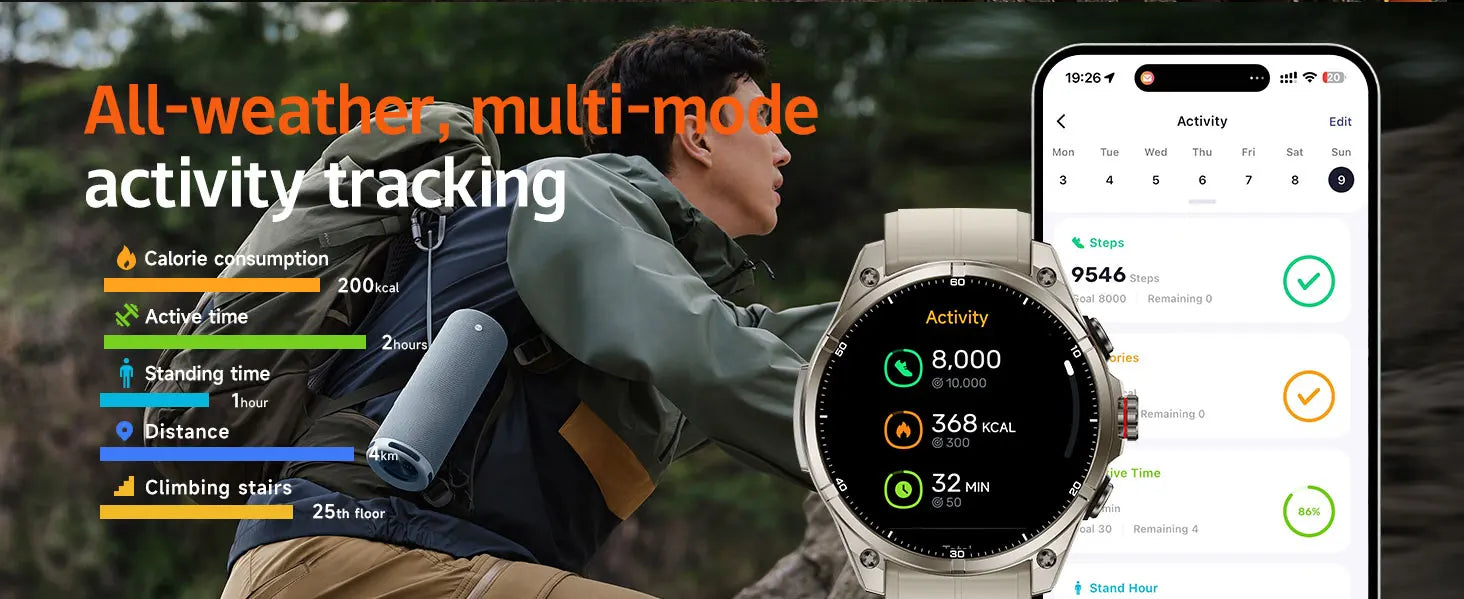 New For Huawei Ultra Hot sale GPS SmartWatch Men AMOLED HD Precise GPS Compass BT Call Health Monitor 5ATM Waterproof SWIM Watch