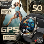 New For Huawei Ultra Hot sale GPS SmartWatch Men AMOLED HD Precise GPS Compass BT Call Health Monitor 5ATM Waterproof SWIM Watch
