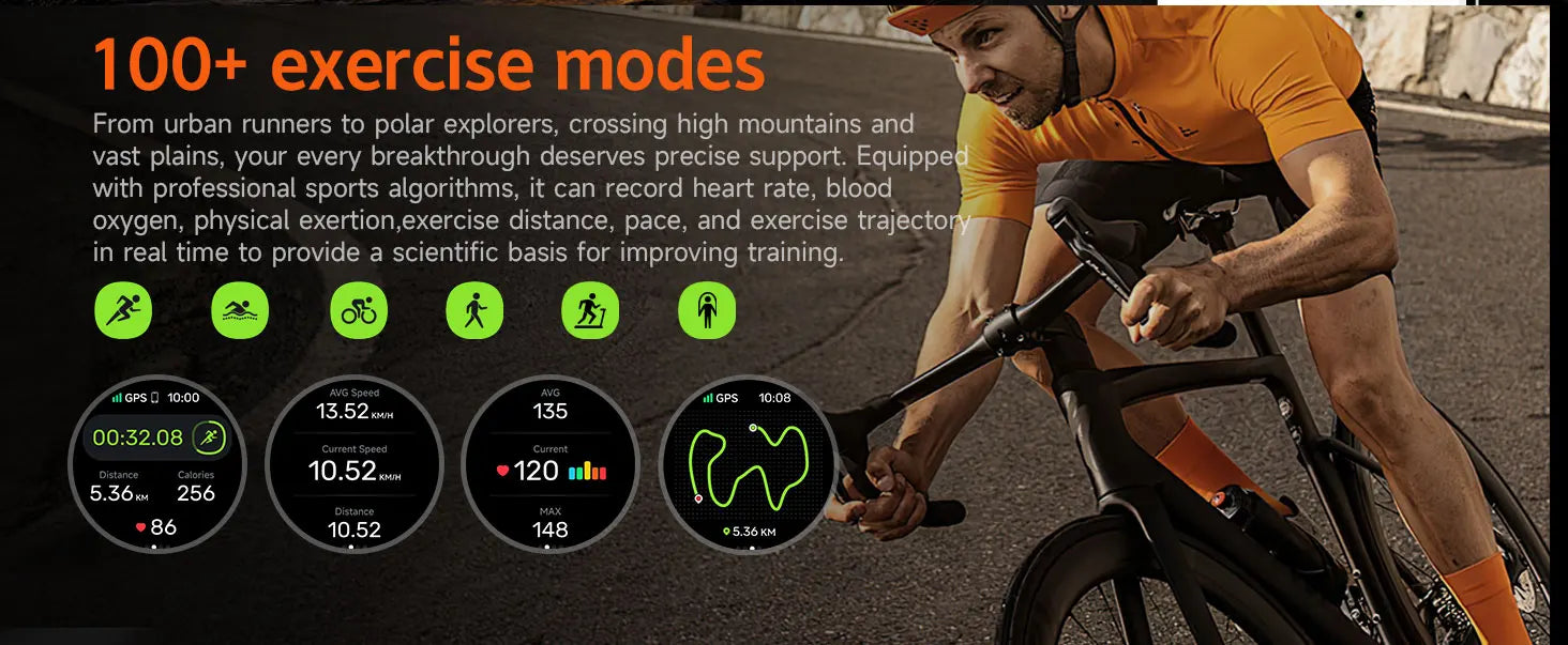 New For Huawei Ultra Hot sale GPS SmartWatch Men AMOLED HD Precise GPS Compass BT Call Health Monitor 5ATM Waterproof SWIM Watch