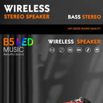 Carpbaba XTREME3R Portable Waterproof Power Bluetooth Speaker Wireless Subwoofer 360 Stereo Surround TWS FM Boom Box