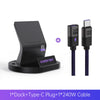 240W PD3.1 Magnetic Charging Dock for Xiaomi Redmi Huawei Samsung Super Quick Wireless Charger Stand Holder