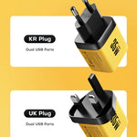 ASOMETECH 35W GaN Charger LED Display QC3.0 30W 25W PD PPS Quick Charge USB Type C Charger For iPhone 14 Pro Samsung S23 Xiaomi