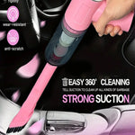 3 In 1 Integrated Suction And Blowing Vacuum Combination Vacuum Cleaner USB Charging Small Car Household Vacuum Cleaner