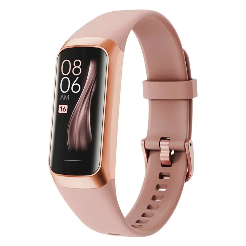 C60 Smart Bracelet Amoled Screen Heart Rate Blood Fitness Tracker SmartBand For Women Men Fashion Sport Smartwatch