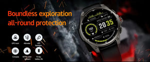 New For Huawei Ultra Hot sale GPS SmartWatch Men AMOLED HD Precise GPS Compass BT Call Health Monitor 5ATM Waterproof SWIM Watch