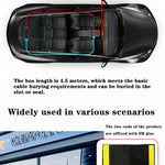 Car LED Matrix Pixel Panel DIY RGB Lighting Graffiti Scrolling Text Board Windshield Advertising Screen Bluetooth APP Control